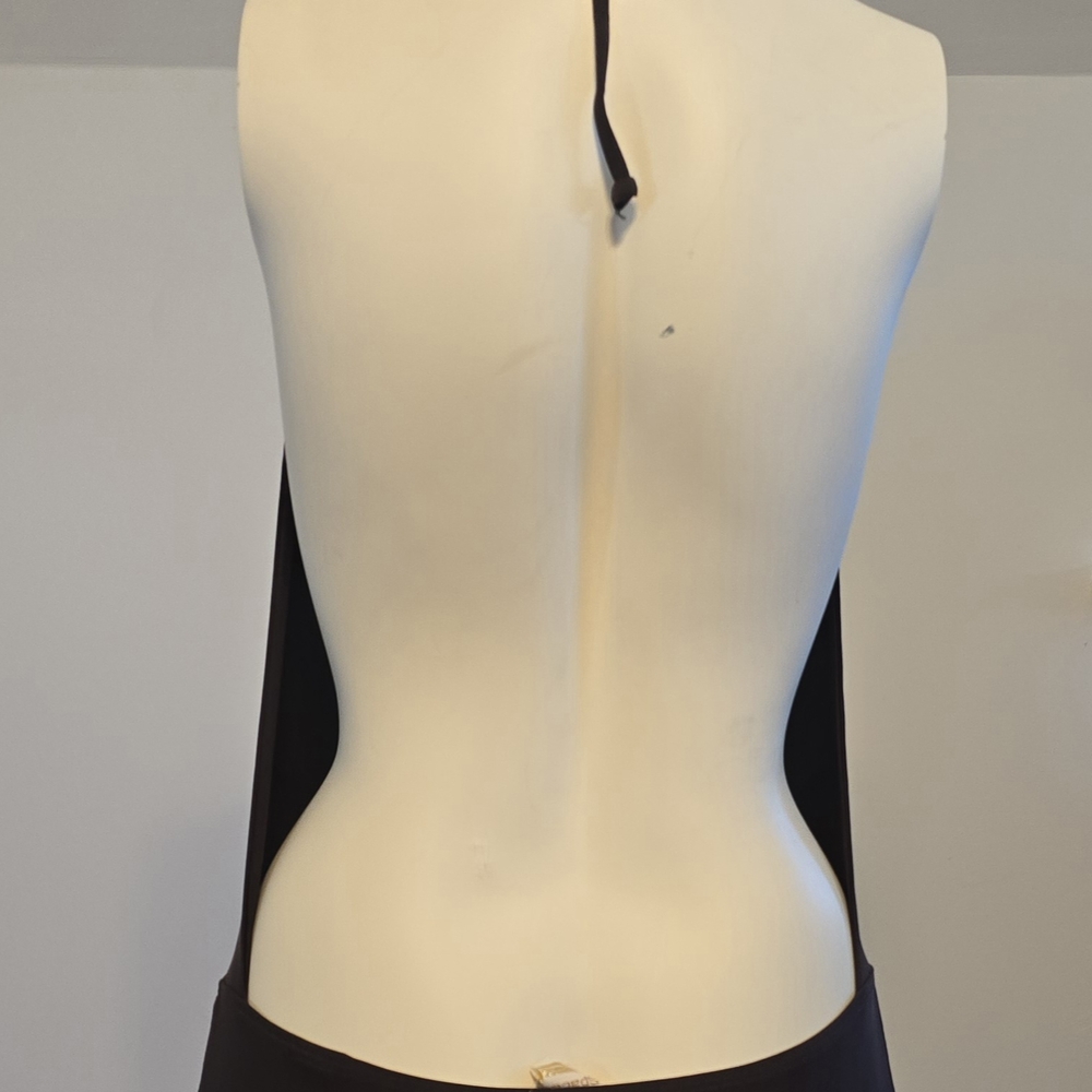 L-Space Brown Plunge Halter Top Swimsuit - Picture 2 of 6